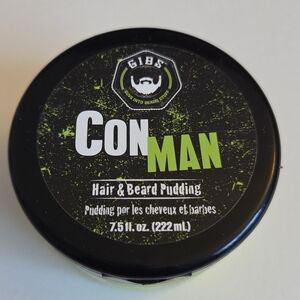 GIBS Con Man Hair & Beard Pudding - 7.5oz